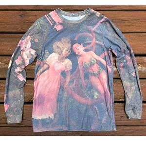 Melanie Martinez Trilogy Tour EXCLUSIVE All Over Print T-Shirt Sz L Like New